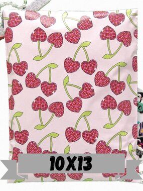 25 Cherries Print Polymailers 10x13